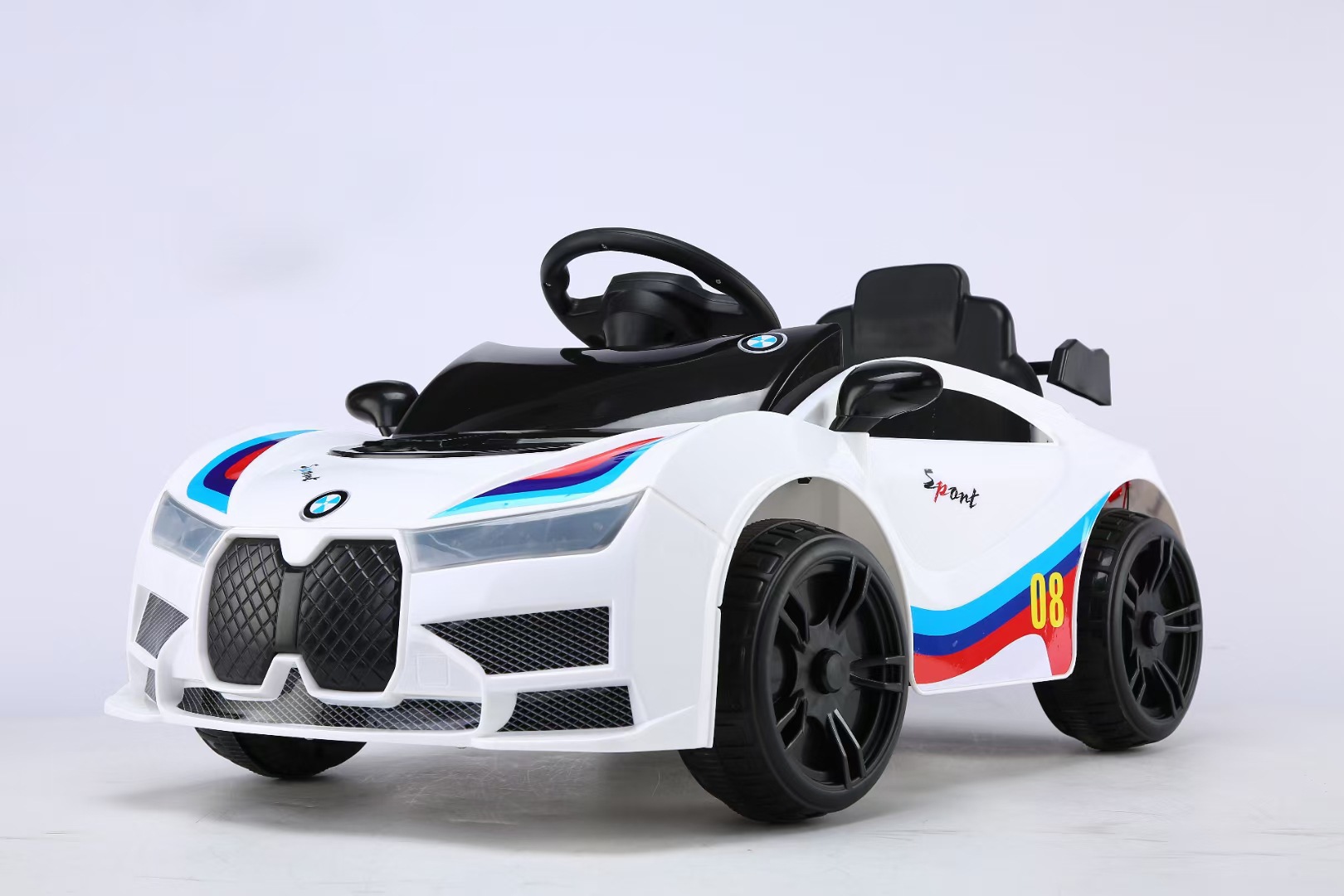 儿童电动汽车四轮车可坐大人大号小孩玩具充电车儿童四轮越野车