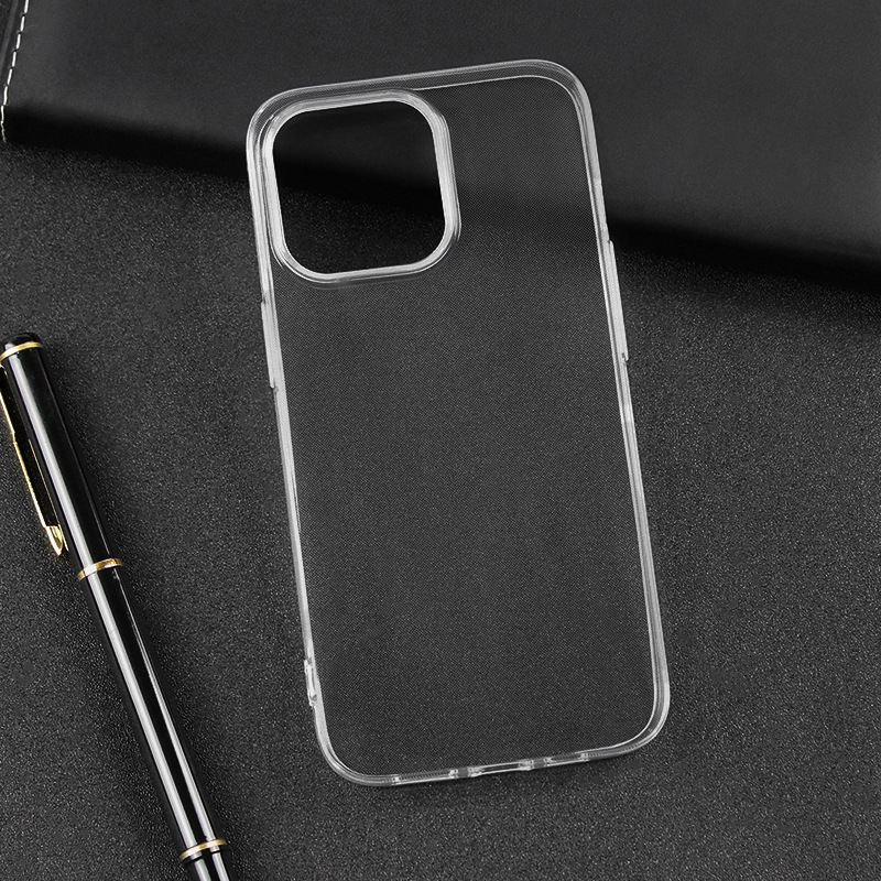 适用苹果13透明手机壳 iphone13pro硅胶套1.0mmtpu抗菌料素材厂家