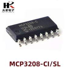 MCP3208-CI/SL MCP3208T-BI/SL SOP-16 12位模数转换器 原装正品