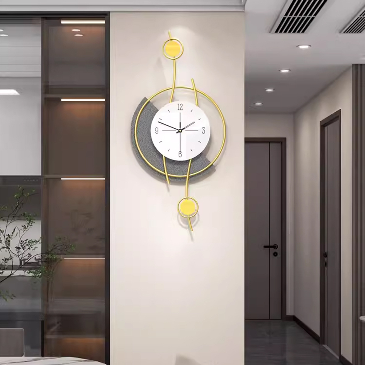 Modern Minimalist Wall Clock Living Room Clock 2023 New Trending Creative Decorative Clock Home Pocket Watch Dining Room Clock