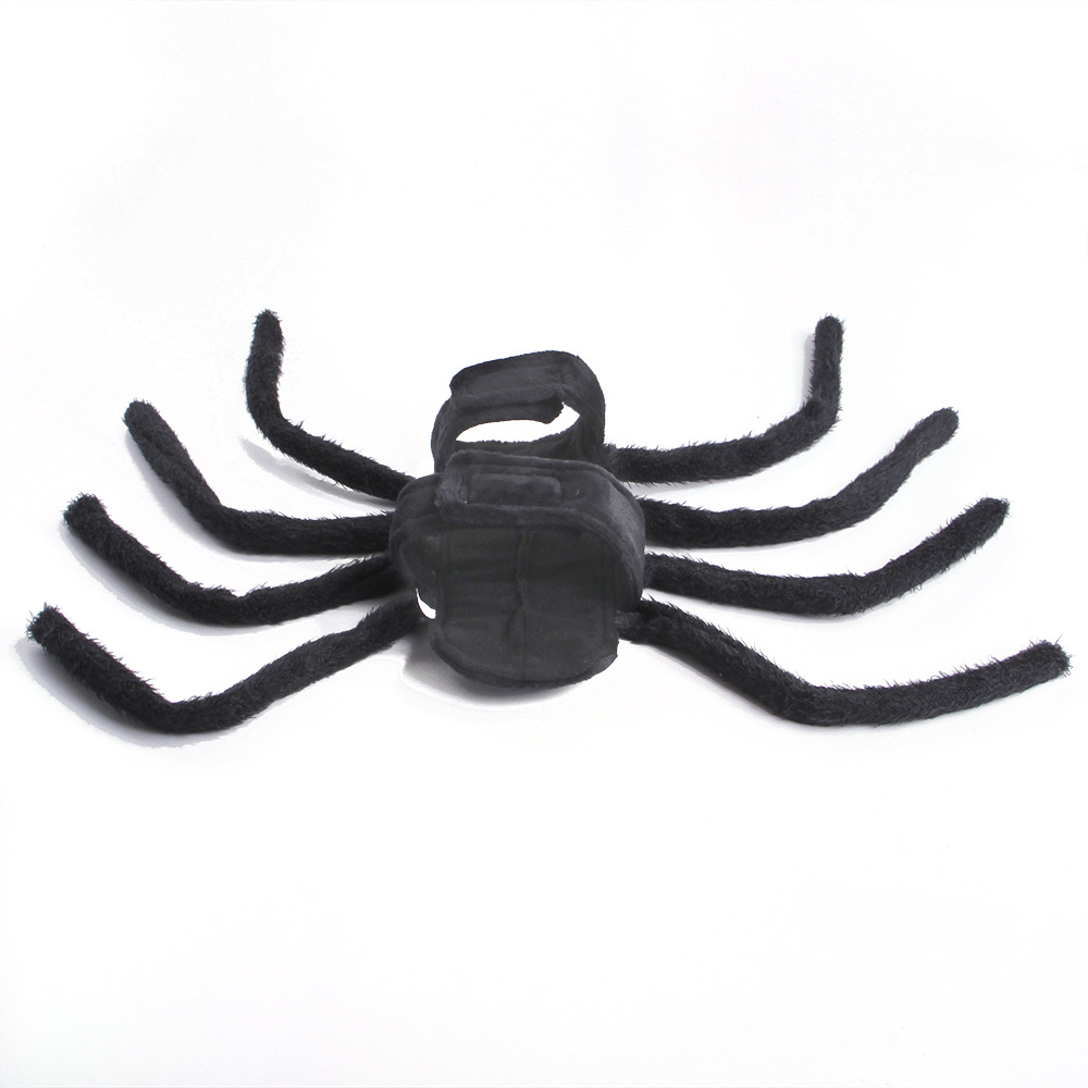Spook Spider Pets Outfits Cosplay Dress up Dog Halloween Pets Accessories Pet Holiday Accessories