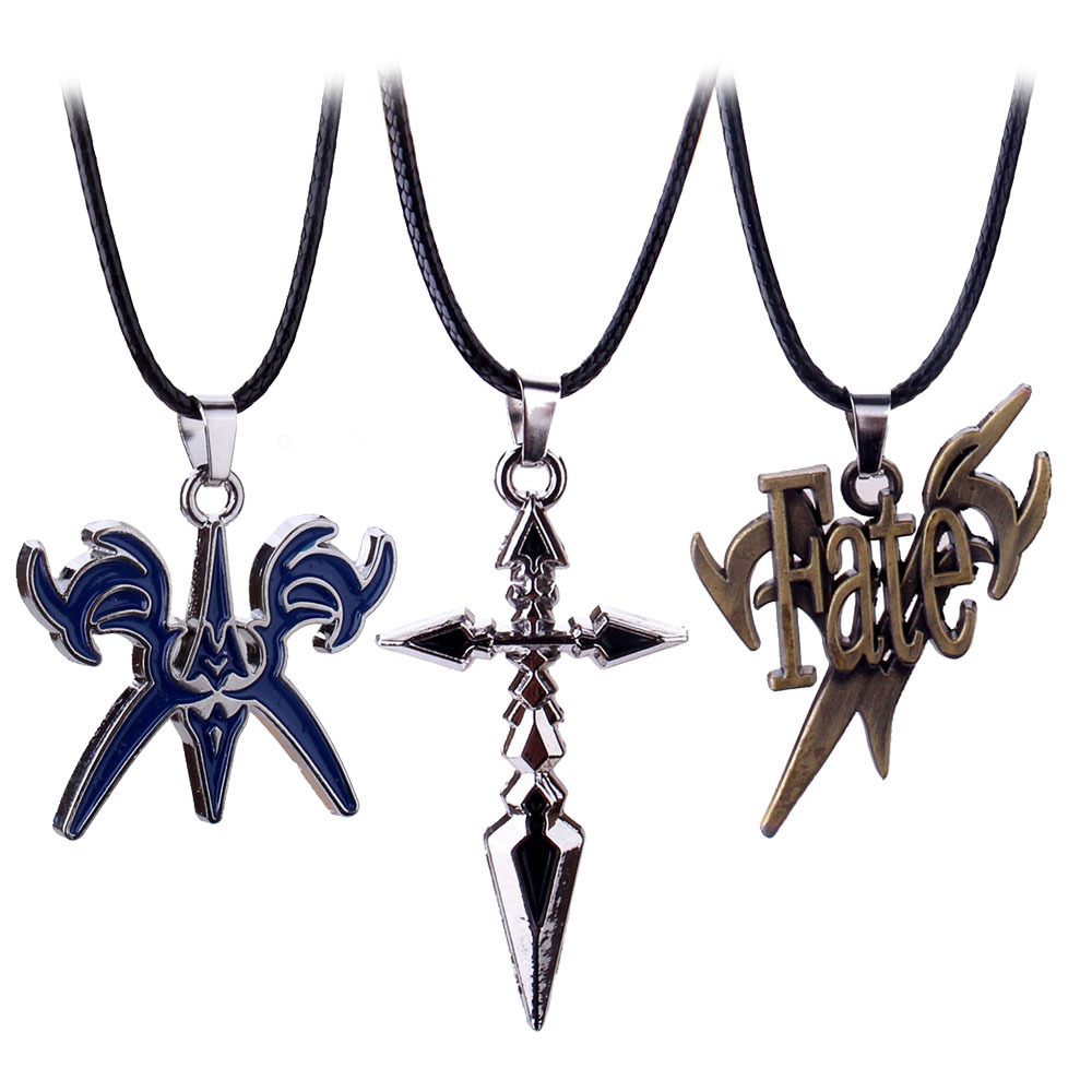 动漫周边fatestay night命运守护之夜亚瑟王项链英灵令咒吊坠挂件