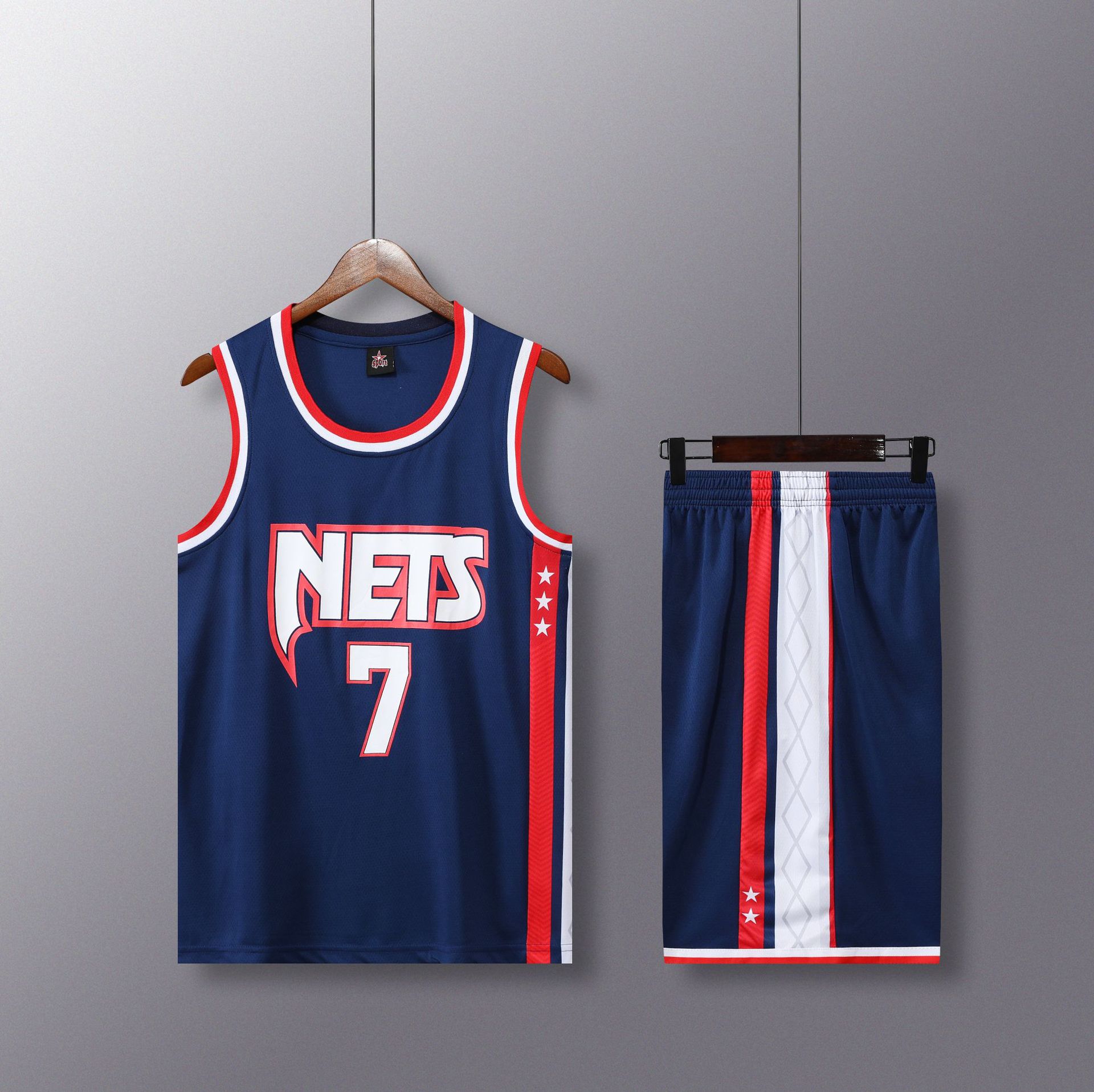 新款篮网队城市版11号欧文球衣7号杜兰特篮球服篮球队服印制字号