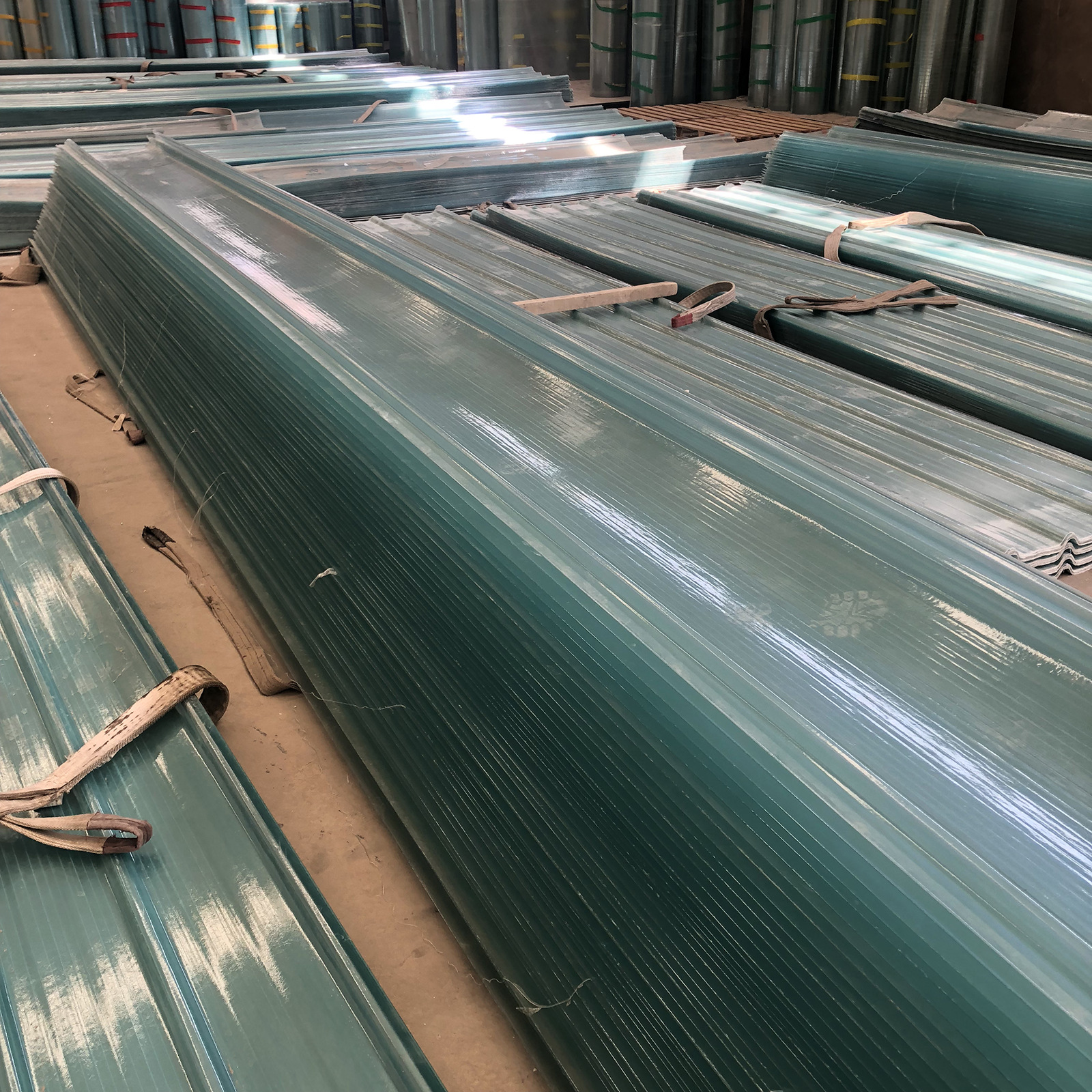 475型 透明瓦采光瓦玻璃钢瓦片塑料屋顶阳光板frp采光板pc遮雨板