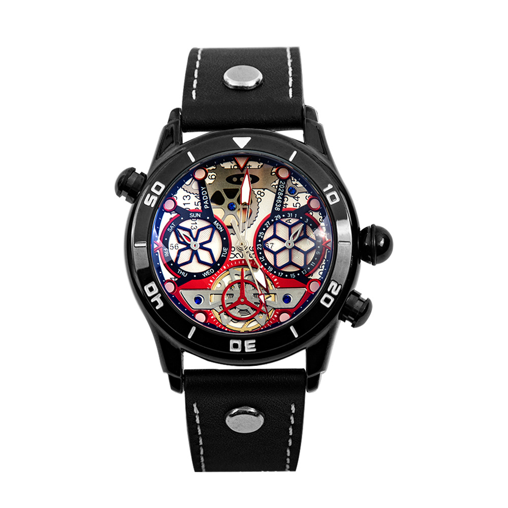 定制款星空手表郑铁头私人定制商务手表炸街时尚简约手表直播新款