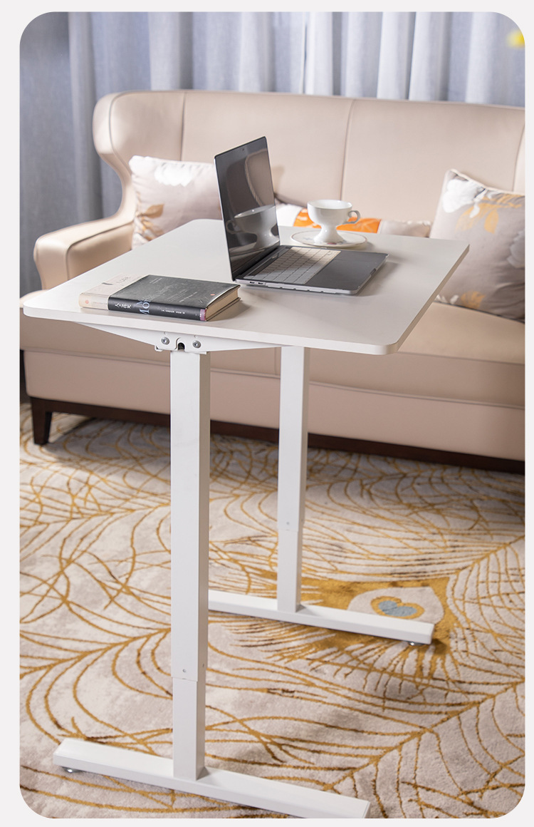 泽维尔手摇升降桌学习桌家用手动手摇升降书桌人体工学站立办公桌采购