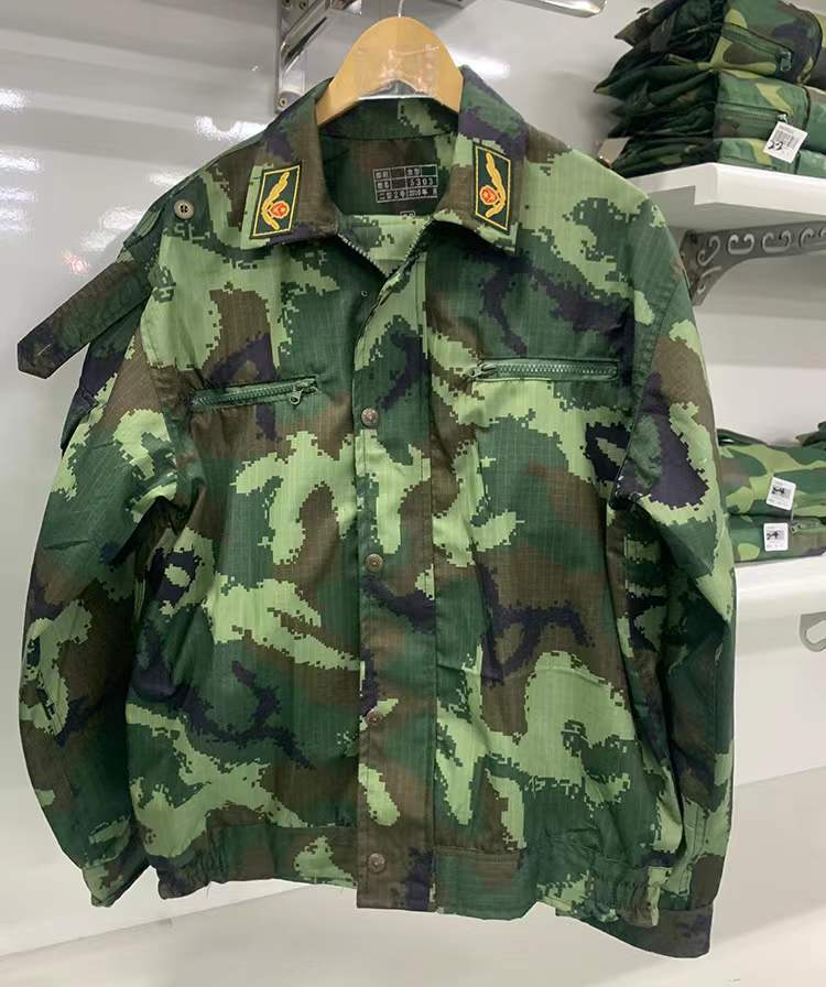 夏季老式87款05米彩服作训工作服户外野战套装训练服宽松网格