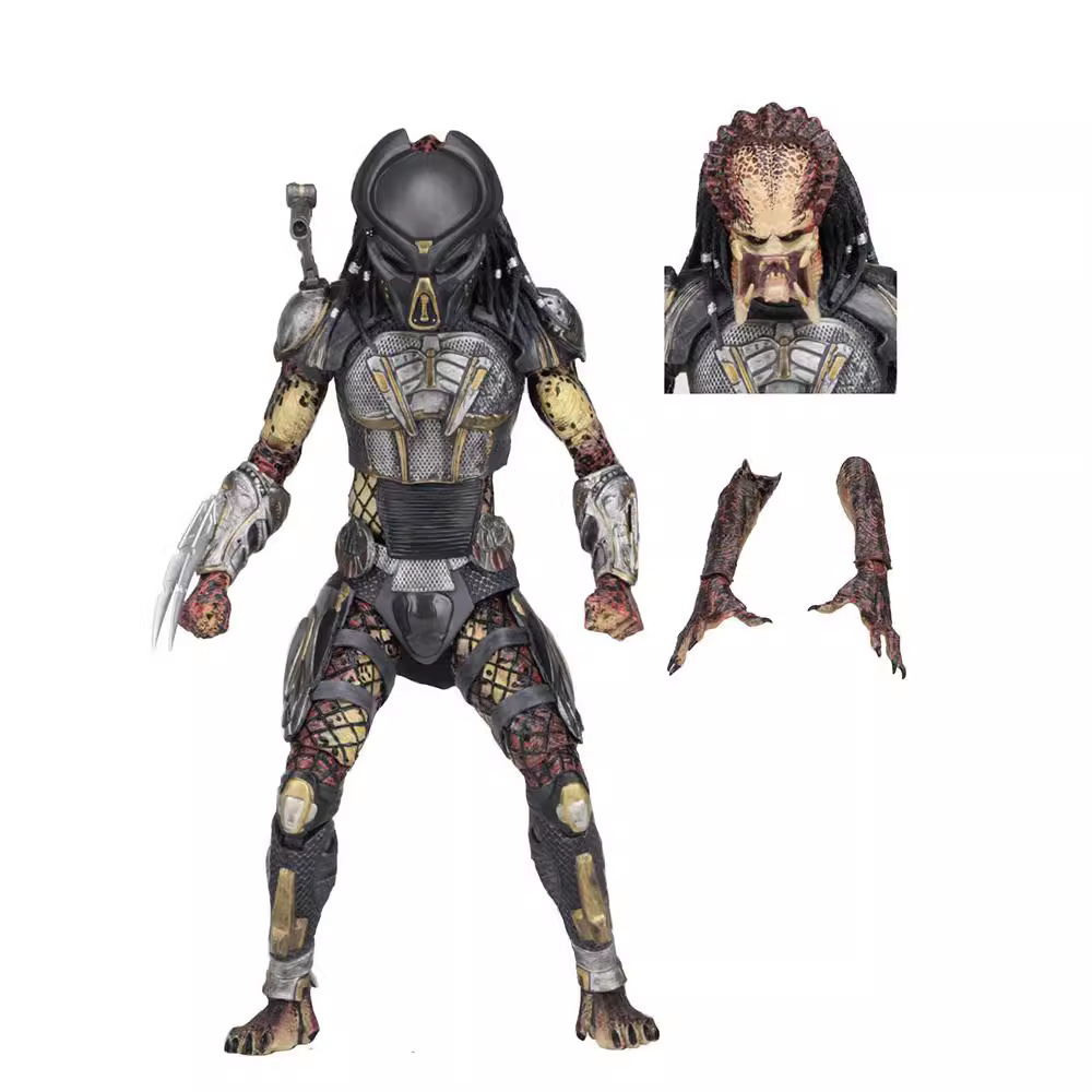 neca 铁血战士 2018电影 豪华版 7寸手办 可动人偶模型跨境