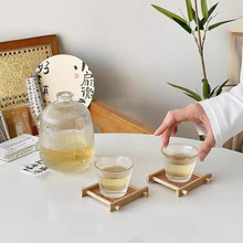 新中式茶馆品茗杯套装 玻璃小茶杯子主人杯建盏杯泡茶功夫茶茶具