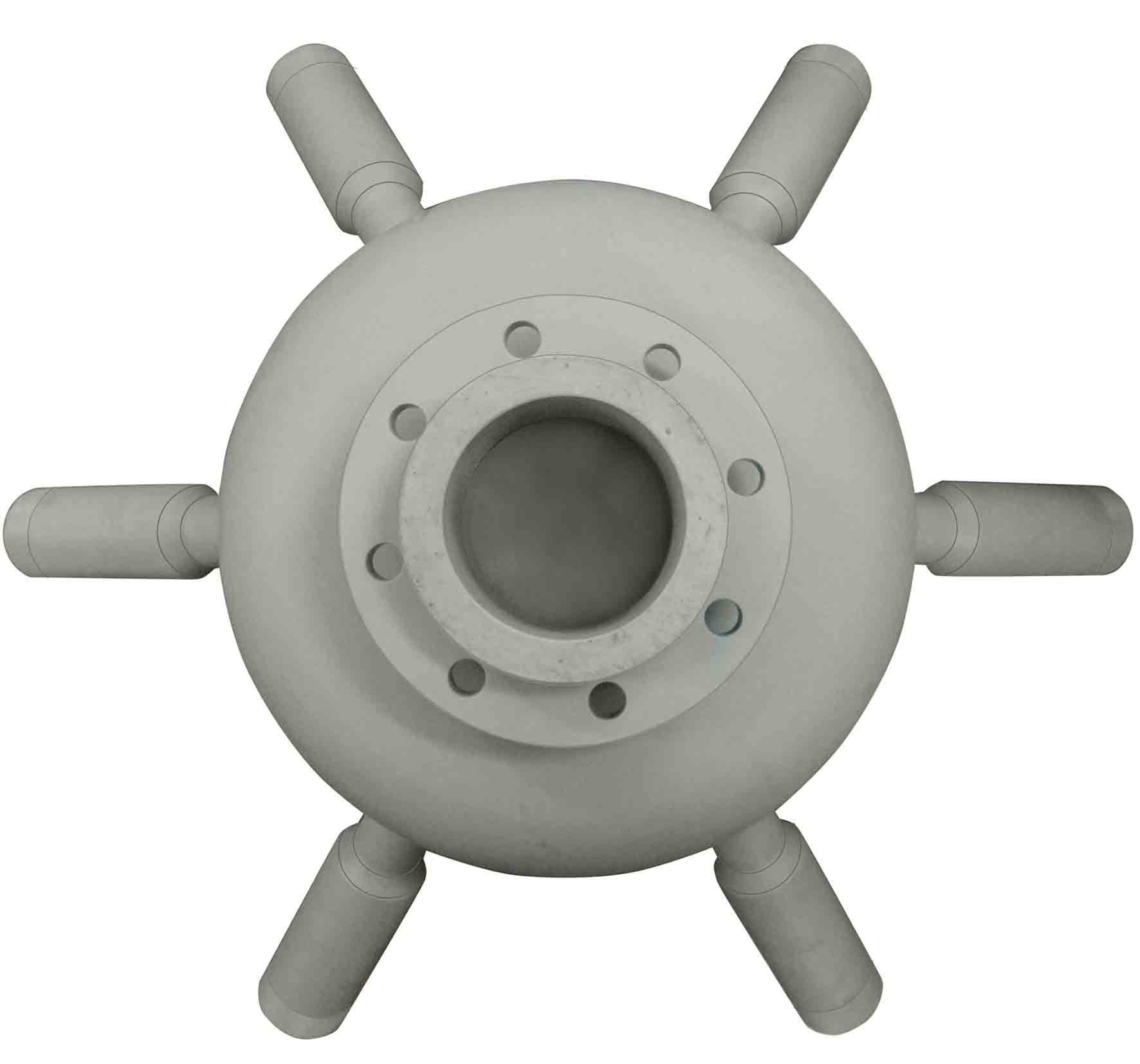 益顿供应射流曝气器垃圾渗滤液曝气器多通道大面积旋涡射流曝气器-阿