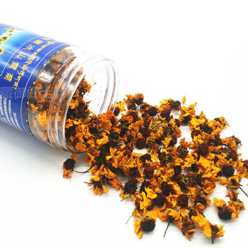 【雪菊】西藏特产珠峰产区高海拔冰山雪菊王藏菊花50g/100g罐