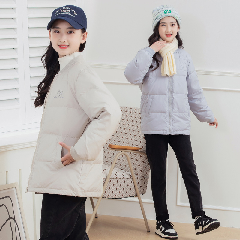 冬季儿童羽绒服内胆男童女童大童保暖内搭外穿童装批发校服神器