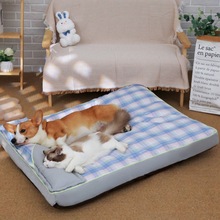 宠物垫子夏季狗狗凉席狗垫子睡觉用夏天降温床垫猫咪狗窝冰垫枕头