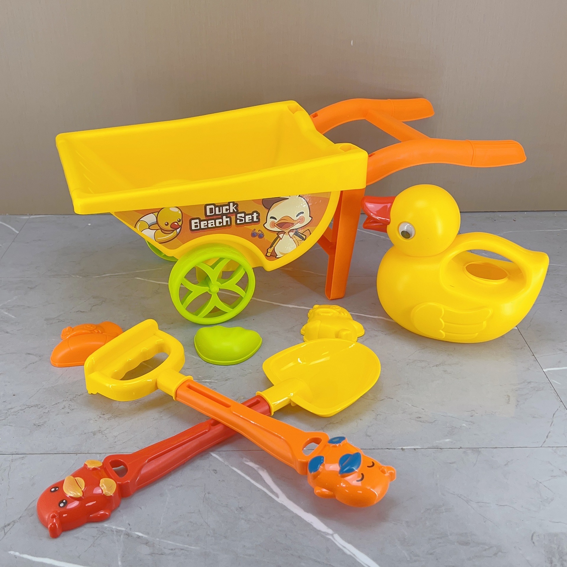 沙滩推车戏水玩沙工具套装789-65泼水节海边沙滩玩具摆摊批发