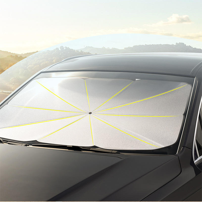 伞式遮阳挡汽车遮光板车载太阳挡伸缩防晒隔热前挡风玻璃遮阳伞