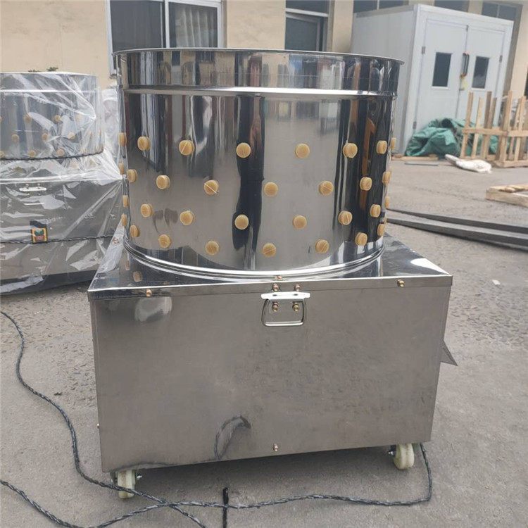 小型家用自动打毛机 家用鸡鸭鸽子褪毛机 全自动滚筒式家禽脱毛机