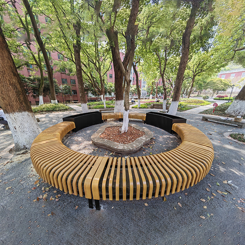 圆形户外座椅