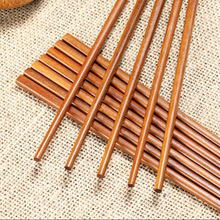 厂家直供天竹铁木筷子家用现代简约木质筷子家庭套装散装批发