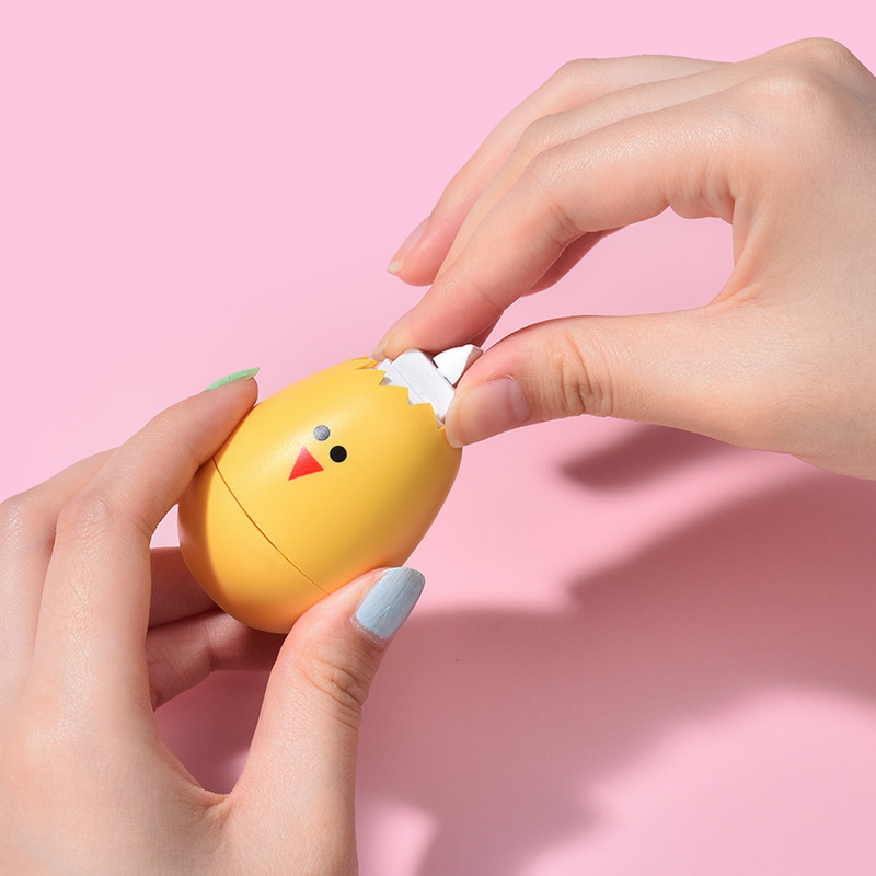 橘林orange彩色鸡蛋少女心可爱修正涂改pet膜带5mm*4m可换替芯