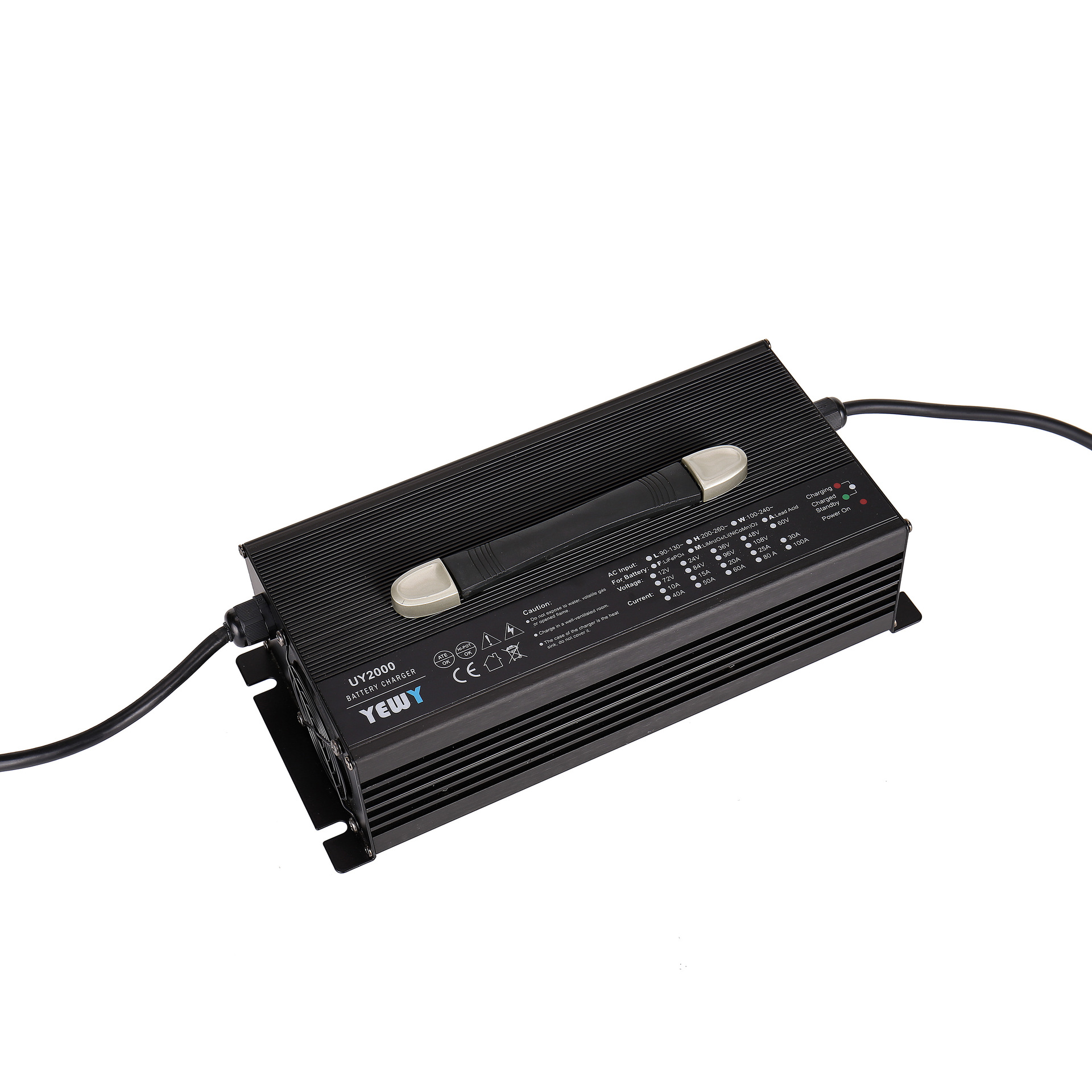 yewy24v60a房车叉车锂电池充电器铝壳充电器