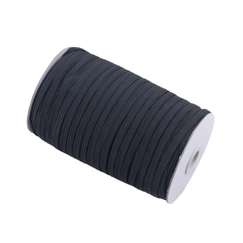 泰国乳胶丝走马松紧带白色跑马弹力带护目镜专用固定绳扁伸缩带