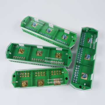 三进十二出分线盒家用零火地接线端子排并线器明装接线盒三进书知