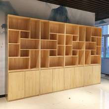 北京多宝阁定做置物架礼品陈列柜样品展示柜加工工艺品展台展示架