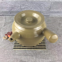 包邮传统壶煎药罐陶罐手工瓦罐养生老式凉茶煲汤锅土砂锅盖子
