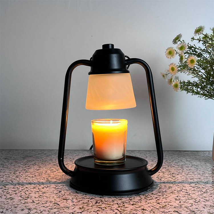 Cross-Border American Aromatherapy Wax Lamp Creative Bedroom Bedside Fire-Free Smoke-Free Aromatherapy Candle Lamp Retro Furnishings Table Lamp