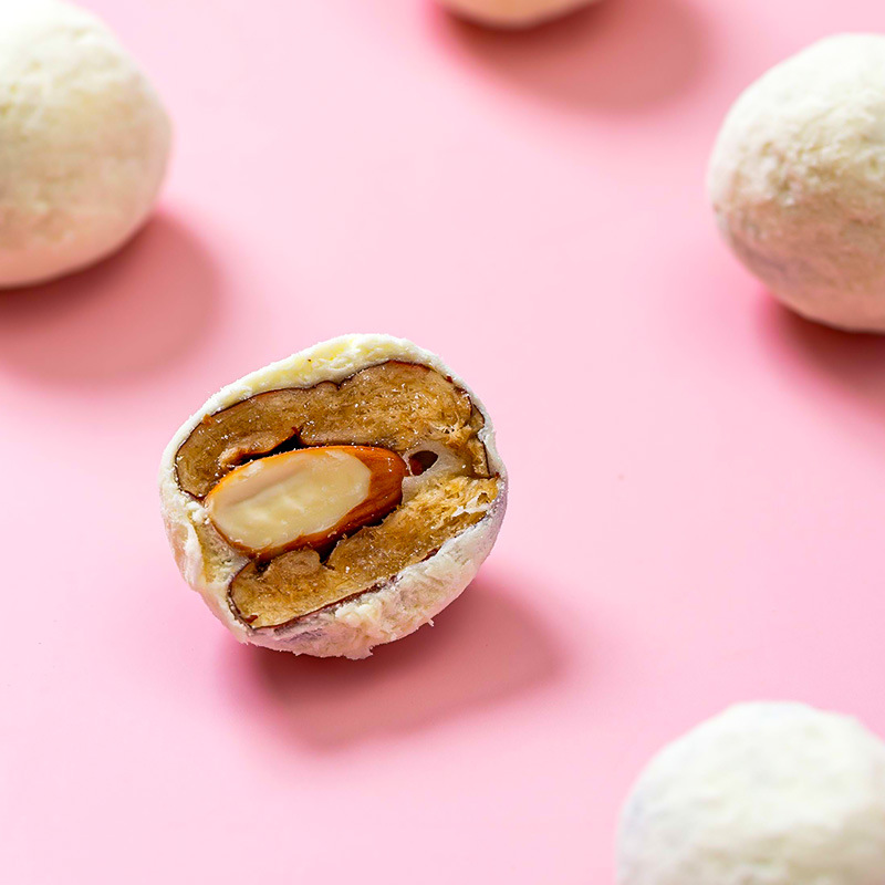 奶酪枣130g杏仁小奶芙休闲零食炒货网红巴旦木夹心枣网红手工奶枣