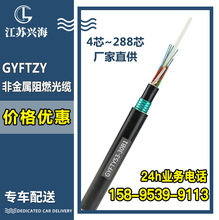 光缆gyftzy-24芯室外通信光缆 厂家阻燃单模光缆GYFTZY-24B1供应