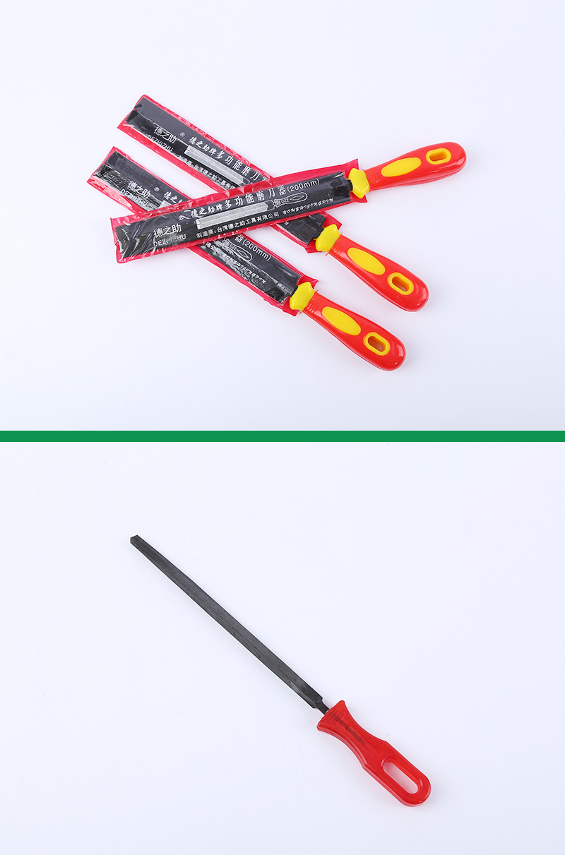 菱形锉 菱形金属锉刀 刀锉 平锉 刀锯锉6寸8寸金属磨刀器150.200