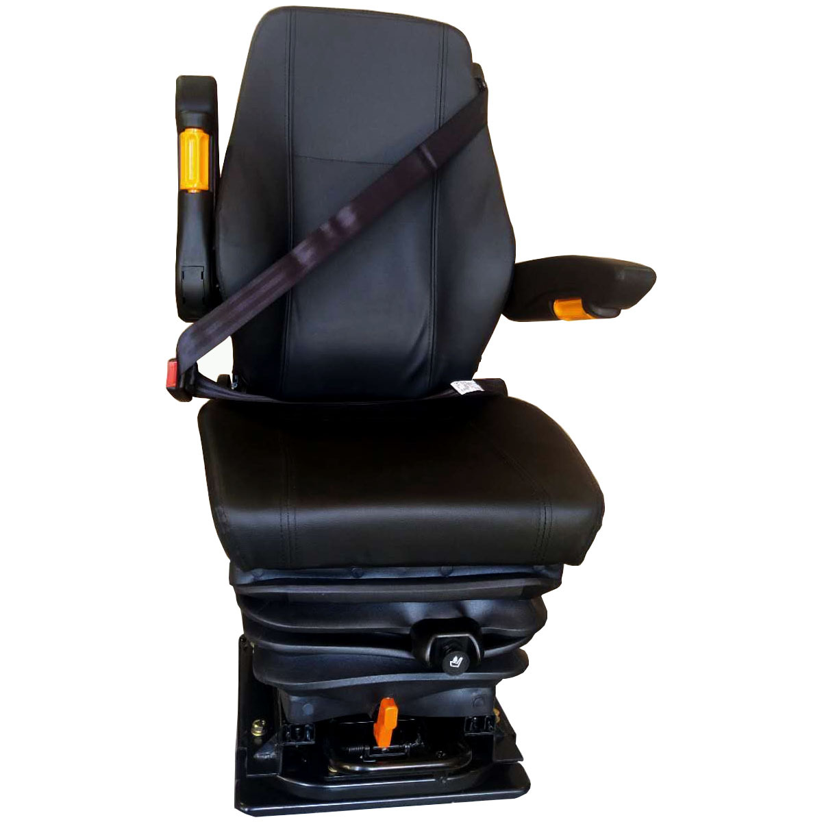 工程车气囊座椅 矿山运输车司机座椅 电打气旋转气囊驾驶员座椅