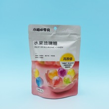 小梅的零食水果铅笔糖 琉璃糖60g/袋装透明彩色铅笔造型水果味糖