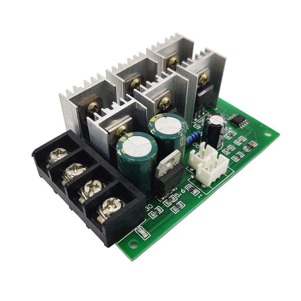 pwm直流马达调速器 12v24v36v48v 大功率40a开关dc有刷电机控制器
