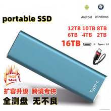 跨境扩容新款USB3.1高速移动固态硬盘1TB 2TB工厂直销 急速发货