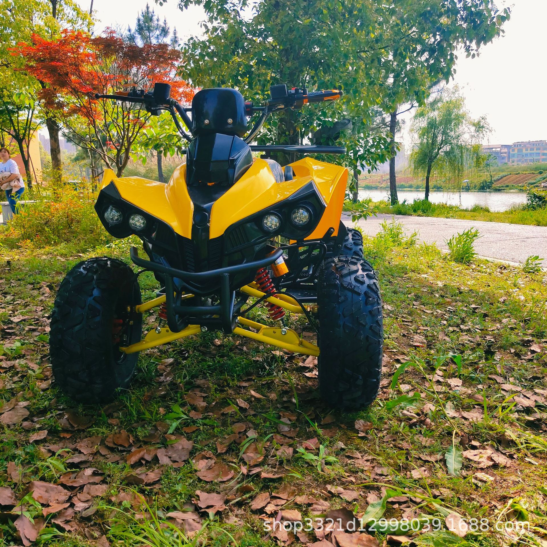 48v电动小霸王沙滩车四轮越野atv全地形车农夫车雪地摩托车批发