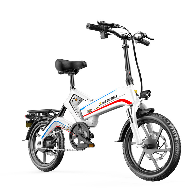 正步折叠电动自行车助力小型车代步车代驾超轻便携新款国标电瓶车