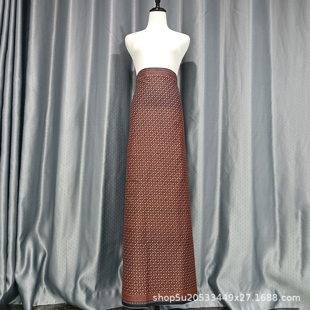 柬埔寨民族分半身纱笼裙 batik sarong sarung 隆基 lungi 蜡染