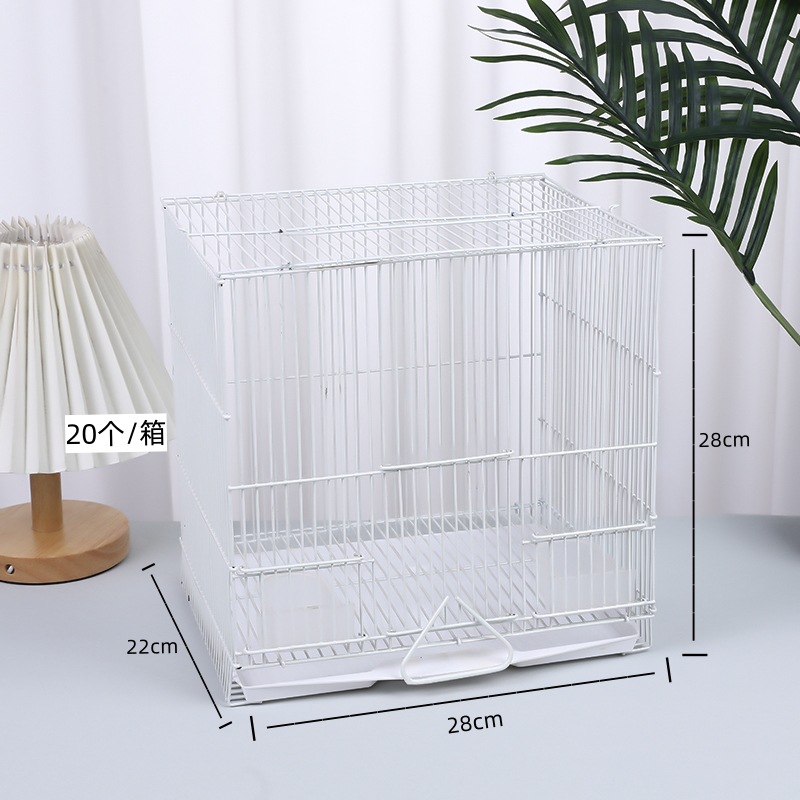 Factory Direct Sales Portable Rabbit Cage Nine-Inch Cage Semicircle Cage Bird Cage Pet Cage Transport Cage Nine-Inch Portable Outer Belt Rabbit Cage