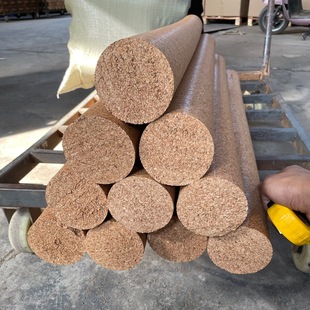 供应软木瑜伽棒粗颗粒软木棒 软木按摩球 细颗粒软木软木棒