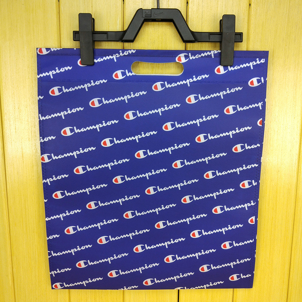 现货 冠军 champion 不织布袋 无纺布袋 手提袋子 t恤服装袋 小号