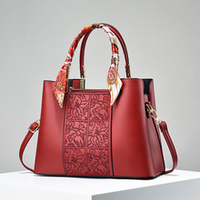 2024新款质感bag新中式刺绣国风母亲节女包妈妈大容量手提包bags