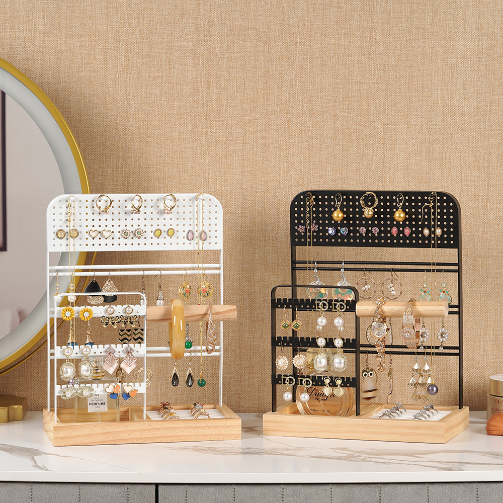 2023年新品蝴蝶款项链展示架耳环耳钉耳饰收纳置物挂架现货