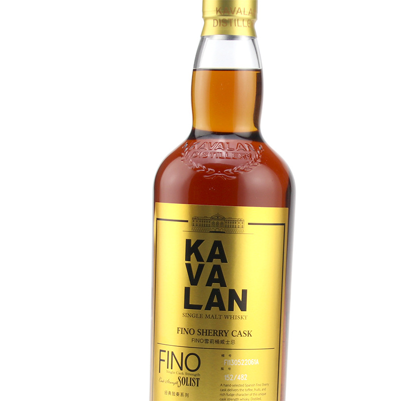 kavalan fino 金车噶玛兰经典独奏原酒系列威士忌(菲诺雪莉桶)