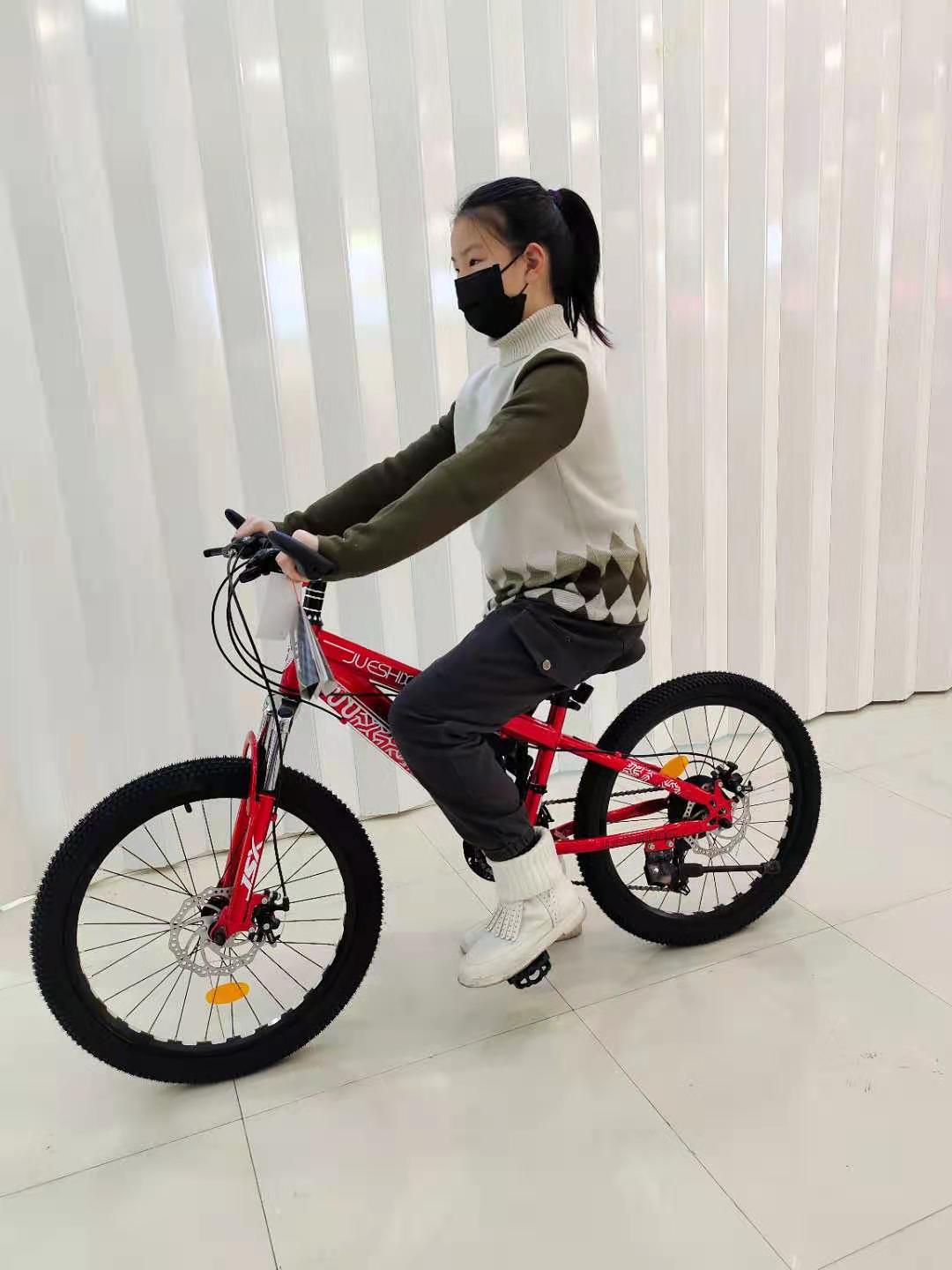 爵士熊途昂儿童学生青少年自行车20寸变速脚踏单车山地车男女通用