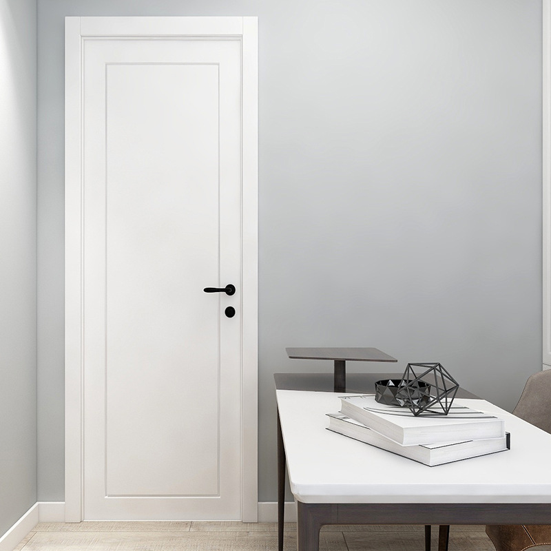 实木复合门室内白色防腐环保烤漆门房间卧室门欧美式房