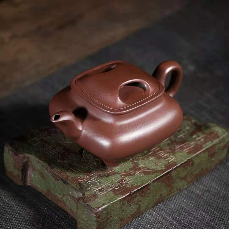 一手货源批发宜兴手工原矿紫砂壶功夫茶具紫泥牛盖传炉紫砂茶壶