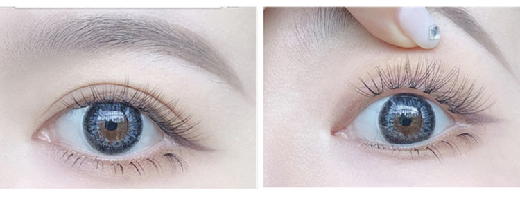 厂家批发稻草人朵毛嫁接睫毛10根热熔朵毛嫁接假睫毛单簇种植睫毛