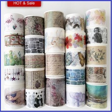 Vintage design washi tape for scrapbooking cute washi paper